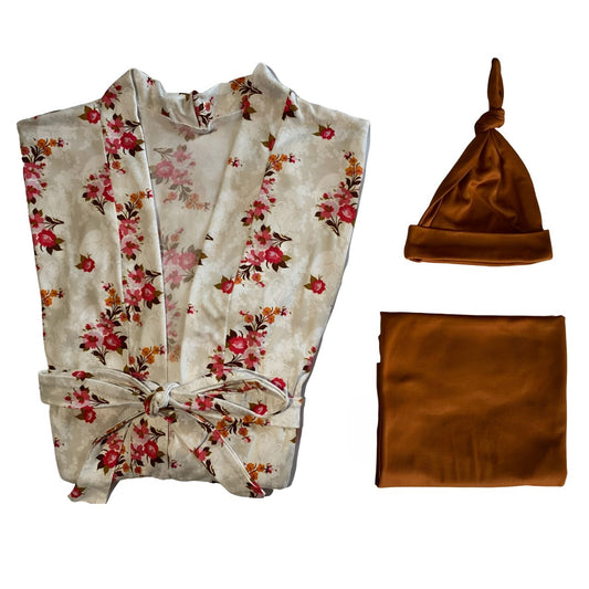 FLORAL CON OCRE